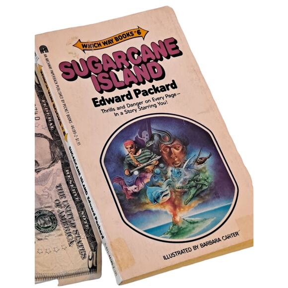 Sugarcane Island (Which Way Books No. 6) by Edward Packard - 1978 MMPB